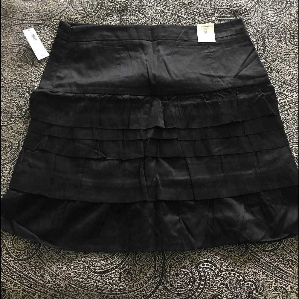 Ruffled mini skirt